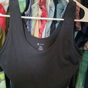 Black Sleeveless Top
